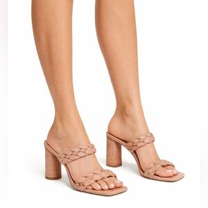 Dolce Vita Braided Nude Heels
